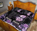 Ohaprints-Quilt-Bed-Set-Pillowcase-Jesus-Faith-Butterfly-Purple-Floral-Pattern-Gift-Custom-Personalized-Name-Blanket-Bedspread-Bedding-1798-Queen (80'' x 90'')