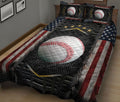 Ohaprints-Quilt-Bed-Set-Pillowcase-Baseball-American-Flag-Pattern-Unique-Gift-For-Baseball-Sports-Lover-Blanket-Bedspread-Bedding-1444-King (90'' x 100'')