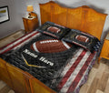 Ohaprints-Quilt-Bed-Set-Pillowcase-Football-American-Flag-Sports-Lover-Gift-Custom-Personalized-Name-Blanket-Bedspread-Bedding-17-Queen (80'' x 90'')