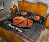 Ohaprints-Quilt-Bed-Set-Pillowcase-Basketball-Crack-American-Flag-Sports-Lover-Custom-Personalized-Name-Blanket-Bedspread-Bedding-2624-Queen (80&#39;&#39; x 90&#39;&#39;)