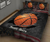 Ohaprints-Quilt-Bed-Set-Pillowcase-Basketball-Crack-American-Flag-Sports-Lover-Custom-Personalized-Name-Blanket-Bedspread-Bedding-2624-King (90&#39;&#39; x 100&#39;&#39;)