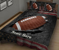 Ohaprints-Quilt-Bed-Set-Pillowcase-Football-Crack-American-Flag-Sports-Lover-Gift-Custom-Personalized-Name-Blanket-Bedspread-Bedding-1780-King (90'' x 100'')