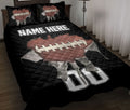 Ohaprints-Quilt-Bed-Set-Pillowcase-American-Football-Torn-Effect-With-Balls-Sport-Custom-Personalized-Name-Blanket-Bedspread-Bedding-1196-Throw (55'' x 60'')