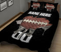 Ohaprints-Quilt-Bed-Set-Pillowcase-American-Football-Torn-Effect-With-Balls-Sport-Custom-Personalized-Name-Blanket-Bedspread-Bedding-1196-King (90'' x 100'')
