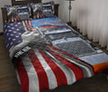 Ohaprints-Quilt-Bed-Set-Pillowcase-Black-Truck-Unique-Gift-For-Trucker-Driver-Custom-Personalized-Name-Blanket-Bedspread-Bedding-3574-Throw (55'' x 60'')