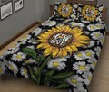 Ohaprints-Quilt-Bed-Set-Pillowcase-Lgbt-Love-Is-Love-Pride-Daisy-Sunflower-Floral-Unique-Gift-For-Pride-Month-Blanket-Bedspread-Bedding-20-King (90'' x 100'')