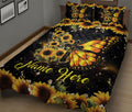 Ohaprints-Quilt-Bed-Set-Pillowcase-Faith-Jesus-Christ-Butterfly-Sunflower-Christian-Gift-Custom-Personalized-Name-Blanket-Bedspread-Bedding-2980-King (90'' x 100'')