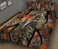 Ohaprints-Quilt-Bed-Set-Pillowcase-Deer-Hunting-Jacket-Orange-Camo-Camouflage-Pattern-Unique-Gift-Blanket-Bedspread-Bedding-1201-King (90'' x 100'')