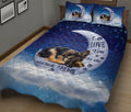Ohaprints-Quilt-Bed-Set-Pillowcase-German-Shepherd-Dog-I-Love-You-To-The-Moon-And-Back-Gift-For-Dog-Puppy-Lover-Blanket-Bedspread-Bedding-243-King (90'' x 100'')