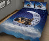 Ohaprints-Quilt-Bed-Set-Pillowcase-German-Shepherd-Dog-I-Love-You-To-The-Moon-And-Back-Gift-For-Dog-Puppy-Lover-Blanket-Bedspread-Bedding-243-King (90&#39;&#39; x 100&#39;&#39;)