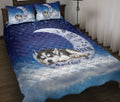 Ohaprints-Quilt-Bed-Set-Pillowcase-Sleeping-Husky-Sibir-I-Love-You-To-The-Moon-And-Back-Gift-For-Dog-Puppy-Lover-Blanket-Bedspread-Bedding-1894-Throw (55'' x 60'')