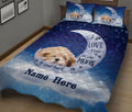 Ohaprints-Quilt-Bed-Set-Pillowcase-Shih-Tzu-Dog-I-Love-You-To-The-Moon-And-Back-Custom-Personalized-Name-Blanket-Bedspread-Bedding-834-King (90'' x 100'')