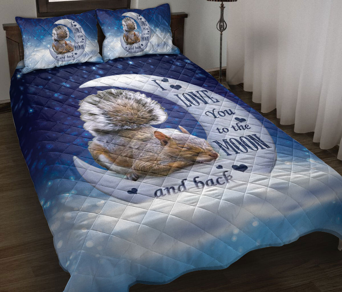 Ohaprints-Quilt-Bed-Set-Pillowcase-Sleeping-Squirrel-I-Love-You-To-The-Moon-And-Back-Gift-For-Animal-Lover-Blanket-Bedspread-Bedding-2001-Throw (55'' x 60'')