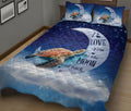 Ohaprints-Quilt-Bed-Set-Pillowcase-Sea-Turtle-I-Love-You-To-The-Moon-And-Back-Gift-For-Animal-Lover-Blanket-Bedspread-Bedding-1319-King (90'' x 100'')