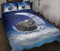 Ohaprints-Quilt-Bed-Set-Pillowcase-Raccoon-I-Love-You-To-The-Moon-And-Back-Gift-For-Animal-Lover-Blanket-Bedspread-Bedding-1417-Throw (55'' x 60'')