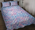 Ohaprints-Quilt-Bed-Set-Pillowcase-Purple-Blue-Ocean-Mermaid-Scale-Gift-For-Girls-Women-Custom-Personalized-Name-Blanket-Bedspread-Bedding-1249-Throw (55'' x 60'')