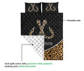 Ohaprints-Quilt-Bed-Set-Pillowcase-Fishing-Hook-Leopard-Pattern-Gift-For-Fisherman-Custom-Personalized-Name-Blanket-Bedspread-Bedding-3252-Queen (80'' x 90'')