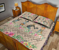 Ohaprints-Quilt-Bed-Set-Pillowcase-Volleyball-Girl-God-Says-You-Are-Floral-Pattern-Unique-Gift-Blanket-Bedspread-Bedding-1245-Queen (80'' x 90'')