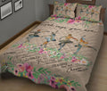 Ohaprints-Quilt-Bed-Set-Pillowcase-Ballet-Girl-God-Says-You-Are-Floral-Pattern-Unique-Gift-Blanket-Bedspread-Bedding-629-King (90'' x 100'')