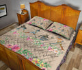 Ohaprints-Quilt-Bed-Set-Pillowcase-Softball-Girl-God-Says-You-Are-Floral-Pattern-Unique-Gift-Blanket-Bedspread-Bedding-2965-Queen (80'' x 90'')