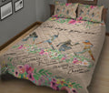 Ohaprints-Quilt-Bed-Set-Pillowcase-Softball-Girl-God-Says-You-Are-Floral-Pattern-Unique-Gift-Blanket-Bedspread-Bedding-2965-King (90'' x 100'')