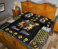 Ohaprints-Quilt-Bed-Set-Pillowcase-Jesus-Cross-Faith-Sunflower-Pattern-Custom-Personalized-Name-Blanket-Bedspread-Bedding-2993-Queen (80'' x 90'')