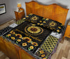 Ohaprints-Quilt-Bed-Set-Pillowcase-Hummingbird-You-Are-My-Sunshine-Sunflower-Yellow-Floral-Patchwork-Pattern-Blanket-Bedspread-Bedding-2950-Queen (80&#39;&#39; x 90&#39;&#39;)