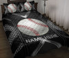 Ohaprints-Quilt-Bed-Set-Pillowcase-Baseball-White-Ball-Carbon-Pattern-Sport-Lover-Gift-Custom-Personalized-Name-Blanket-Bedspread-Bedding-3203-Double (70&#39;&#39; x 80&#39;&#39;)
