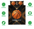 Ohaprints-Quilt-Bed-Set-Pillowcase-Basketball-Ball-Carbon-Pattern-Sport-Gift-Custom-Personalized-Name-Blanket-Bedspread-Bedding-3403-Queen (80'' x 90'')