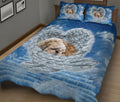 Ohaprints-Quilt-Bed-Set-Pillowcase-Shih-Tzu-Shitzu-Sleeping-Angel-Wings-Gifts-For-Dog-Puppy-Lover-Blue-Sky-Blanket-Bedspread-Bedding-2430-King (90'' x 100'')