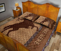 Ohaprints-Quilt-Bed-Set-Pillowcase-Horse-Lover-Saddle-Western-Cowboy-Cowgirl-Hat-Custom-Personalized-Name-Blanket-Bedspread-Bedding-98-Queen (80'' x 90'')
