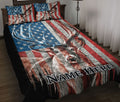 Ohaprints-Quilt-Bed-Set-Pillowcase-Deer-Hunting-American-Us-Flag-Gift-For-Patriotic-Custom-Personalized-Name-Blanket-Bedspread-Bedding-2254-Throw (55'' x 60'')