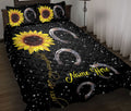 Ohaprints-Quilt-Bed-Set-Pillowcase-Western-Cowgirl-Cowboy-Hat-Horseshoe-Flower-Floral-Custom-Personalized-Name-Blanket-Bedspread-Bedding-1930-Throw (55'' x 60'')