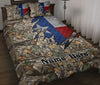 Ohaprints-Quilt-Bed-Set-Pillowcase-Western-Texas-Wild-West-Texas-Flag-Camo-Crack-Pattern-Custom-Personalized-Name-Blanket-Bedspread-Bedding-293-Throw (55&#39;&#39; x 60&#39;&#39;)