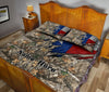 Ohaprints-Quilt-Bed-Set-Pillowcase-Western-Texas-Wild-West-Texas-Flag-Camo-Crack-Pattern-Custom-Personalized-Name-Blanket-Bedspread-Bedding-293-Queen (80&#39;&#39; x 90&#39;&#39;)
