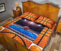 Ohaprints-Quilt-Bed-Set-Pillowcase-Basketball-Court-Ball-Gift-For-Sport-Lover-Custom-Personalized-Name-Blanket-Bedspread-Bedding-3404-King (90'' x 100'')