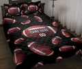 Ohaprints-Quilt-Bed-Set-Pillowcase-American-Football-Ball-Pattern-Sport-Lover-Gift-Custom-Personalized-Name-Blanket-Bedspread-Bedding-3147-Throw (55'' x 60'')