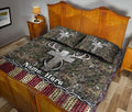 Ohaprints-Quilt-Bed-Set-Pillowcase-Christ-Christian-Cross-Gift-Forhunting-Fishing-Lover-Custom-Personalized-Name-Blanket-Bedspread-Bedding-1932-Queen (80'' x 90'')