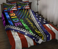 Ohaprints-Quilt-Bed-Set-Pillowcase-Lgbt-Lgbtq-Pride-Rainbow-Love-Wins-Love-Is-Love-Gift-For-Pride-Month-Blanket-Bedspread-Bedding-1466-Throw (55'' x 60'')