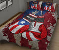 Ohaprints-Quilt-Bed-Set-Pillowcase-Puerto-Rico-Flag-Boxing-Gloves-Proud-Puerto-Rican-Custom-Personalized-Name-Blanket-Bedspread-Bedding-1673-King (90'' x 100'')