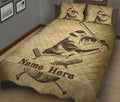 Ohaprints-Quilt-Bed-Set-Pillowcase-Baseball-Batter-Player-Sport-Lover-Fan-Gift-Vintage-Custom-Personalized-Name-Blanket-Bedspread-Bedding-2263-King (90'' x 100'')