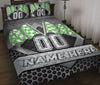 Ohaprints-Quilt-Bed-Set-Pillowcase-Racing-Checkered-Flag-Green-Sport-Custom-Personalized-Name-Number-Blanket-Bedspread-Bedding-3355-Throw (55&#39;&#39; x 60&#39;&#39;)