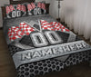 Ohaprints-Quilt-Bed-Set-Pillowcase-Racing-Red-Checkered-Flag-Sport-Custom-Personalized-Name-Number-Blanket-Bedspread-Bedding-3356-Throw (55&#39;&#39; x 60&#39;&#39;)