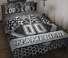 Ohaprints-Quilt-Bed-Set-Pillowcase-Racing-Hologram-Checkered-Flag-Sport-Custom-Personalized-Name-Number-Blanket-Bedspread-Bedding-3359-Throw (55&#39;&#39; x 60&#39;&#39;)