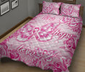 Ohaprints-Quilt-Bed-Set-Pillowcase-Breast-Cancer-Awareness-Hope-Pink-Butterfly-Get-Well-Soon-Gifts-Blanket-Bedspread-Bedding-1265-King (90'' x 100'')