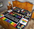 Ohaprints-Quilt-Bed-Set-Pillowcase-Lgbt-Love-Wins-Love-Is-Love-Pride-Gift-Human-Beings-Blanket-Bedspread-Bedding-1951-Queen (80'' x 90'')