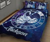Ohaprints-Quilt-Bed-Set-Pillowcase-Scorpio-Zodiac-Astrological-Sign-Custom-Personalized-Name-Blanket-Bedspread-Bedding-2969-King (90&#39;&#39; x 100&#39;&#39;)