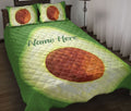 Ohaprints-Quilt-Bed-Set-Pillowcase-Avocado-Fruit-Pattern-Unique-Gift-Custom-Personalized-Name-Blanket-Bedspread-Bedding-712-Throw (55'' x 60'')