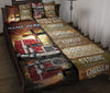 Ohaprints-Quilt-Bed-Set-Pillowcase-Red-Truck-God-Jesus-Cross-God-Says-You-Are-Brown-Custom-Personalized-Name-Blanket-Bedspread-Bedding-174-Throw (55&#39;&#39; x 60&#39;&#39;)