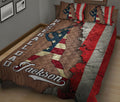 Ohaprints-Quilt-Bed-Set-Pillowcase-Baseball-Dad-Sports-American-Flag-Crack-Pattern-Custom-Personalized-Name-Blanket-Bedspread-Bedding-1935-King (90'' x 100'')